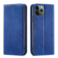 Étui portefeuille en cuir PU pour iPhone 11 Pro - Housse avec support, 2 emplacements pour cartes, fermeture magnétique et coque antichoc