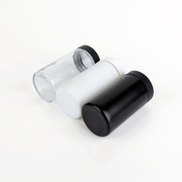 Hete-aanbieding: Ronde glazen pot met hoge helderheid en kindveilige plastic deksel voor premium noten- en zaadverpakkingen in bulk