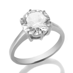 Bague Vintage <span class=keywords><strong>2026</strong></span> en Acier Inoxydable Plaqué Or Tendance avec Zircon Blanc Délicat de Haute Qualité pour Mariage - Product Image 6