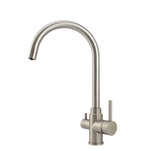 Grifo <span class=keywords><strong>de</strong></span> Cocina <span class=keywords><strong>de</strong></span> Acero Inoxidable 304 <span class=keywords><strong>de</strong></span> Tres Vías, Dispensador <span class=keywords><strong>de</strong></span> <span class=keywords><strong>Agua</strong></span> Fría/Caliente/Purificada <span class=keywords><strong>de</strong></span> un Solo Orificio, Grifo Mezclador <span class=keywords><strong>de</strong></span> 3 Vías - Product Image 1