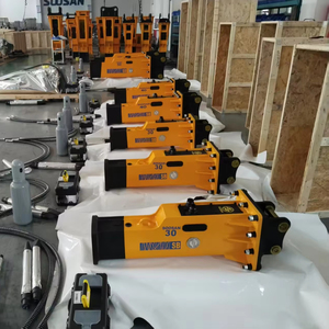 Martillo Hidráulico para Excavadora de 2.5-4.5 Toneladas, Rompedor de Concreto, Martillo de Demolición, Shandong, Construcción, Minería, OEM/ODM - Product Image 1