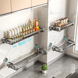 Estante para Condimentos de Cocina Tian Di Yu, Sin Necesidad de Perforación, Montaje en Pared, Organizador Multifuncional para Sal, Caja y Tarro - Product Image 3