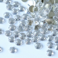 Petites pierres précieuses en verre à dos plat, 2088, Strass AB, cristal, Non correctif, pour l'art de la manucure et de la pédicure, vente en gros