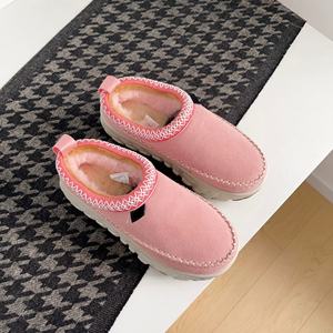 Chaussures basses d'hiver et d'automne de luxe pour hommes et femmes, style <span class=keywords><strong>Ugg</strong></span>, imperméables, à semelle épaisse, chaudes, antidérapantes, respirantes et rehaussantes - Product Image 4