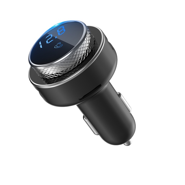 2025 Hot Selling for Bluetooth 5.0 Car FM Transmitter Wireless for Bluetooth Car Charger Adapter with 5V/2.4A Output Power Music