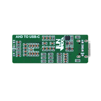 Convertidor de AHD a USB-C, Compatible con Señal de Video AHD y Entrada de Audio, Plug-and-Play, Sin Necesidad de Controladores USB, Compatible con Windows, Android y MacOS