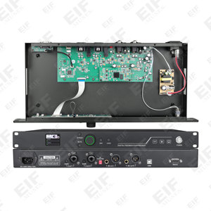 Suppresseur de feedback à 2 canaux OEM EIF-1026, éliminateur de bruit, alimentation fantôme 48V, processeur audio USB pour sonorisation live, karaoké KTV - Product Image 4