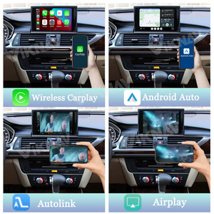 Linux hệ thống giao diện Nâng cấp xe hộp Giải mã phù hợp cho Audi <span class=keywords><strong>A1</strong></span> A4 A5 A6 A7 2009-2018 mmi 3G không dây Apple Carplay Android tự động - Product Image 4