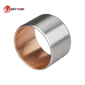 Myway บุชชิ่งแบบ bimetal CuSn8Ni1จากโรงงาน | ตลับลูกปืนปลอกทองแดงด้านหลังเหล็ก | ทนต่อการสึกหรอสูงสำหรับเครื่องจักรอุตสาหกรรม - Product Image 2