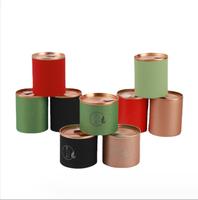 Hermétique Papier Carton Rond Alimentaire Pringles Thé Café Sucre Stockage emballage Conteneur Thé Boîte Boîte Boîte