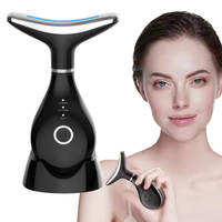 3 couleurs lumière visage-cou-masseur-masseur facial lifting visage et cou appareil masseur
