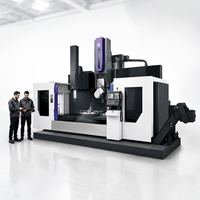 Tour vertical CNC de grande capacité CVT 12560 robuste et rigide pour pièces métalliques