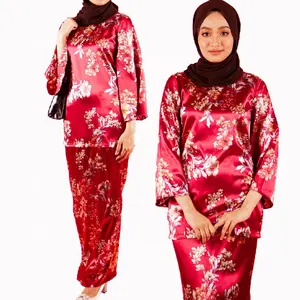 2021最新最新设计的Abaya美丽的女士Baju Kurung现代优雅的伊斯兰服装Kebaya