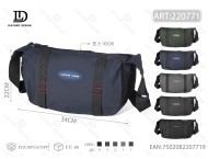 Borsa a Tracolla da Donna in Tessuto Oxford, Chiusura con Zip, per Viaggi, Tutte le Stagioni, Tracolla Singola, Motivo Tinta Unita - Product Image 1