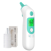 Thermomètre frontal et auriculaire numérique sans contact médical de haute précision pour enfants à usage domestique