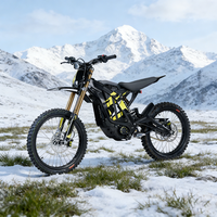Vélo tout-terrain électrique Surron économique 10000W 72V avec batterie au lithium Light Bee X 2026