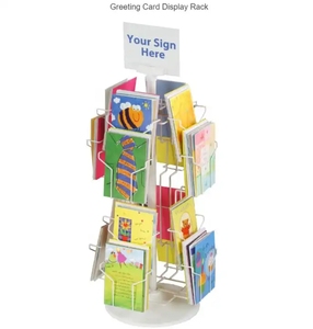 Dây kim loại Brochure chủ hiển thị bài lịch truyện tranh cuốn sách tài liệu thiệp chúc mừng hiển thị đứng Rack cho cửa hàng bán lẻ - Product Image 2