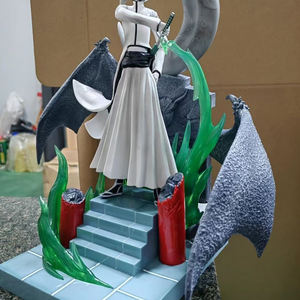 Kurosaki ichigo-Juguetes de resina de PVC de alta calidad, figuras de acción y juguete de 34cm con diez bordes masculinos, Dios en blanco, anime, lejía, ulquiora, <span class=keywords><strong>cifer</strong></span> - Product Image 3