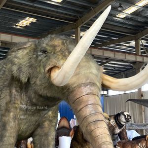 L'âge de glace préhistorique ancien défenses éteintes herbivores Animal animatronique mastodonte - Product Image 2