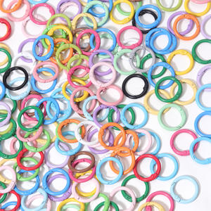 Lanière de téléphone portable courte en polyester tressé coloré portable, durable, porte-clés, anti-perte, design mignon - Product Image 6