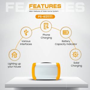 Système solaire domestique multifonctionnel tout-en-un de 50 W à paiement à l'utilisation, populaire en Afrique - Product Image 2