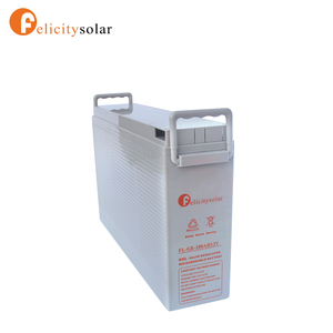 Batteries solaires au gel 200AH 12V à borne frontale pour télécommunications - Product Image 3