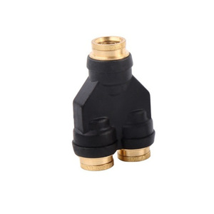 Xiangjia Machinery Brass Nylon T Connector 1/2 In Threaded Water Plumbing Fitting Rigid Pipe Joint - Product Image 2