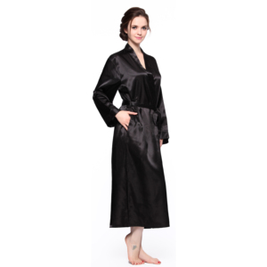 <span class=keywords><strong>Bon</strong></span> <span class=keywords><strong>prix</strong></span> Vêtements de nuit lisses pour femmes Robes de <span class=keywords><strong>demoiselle</strong></span> <span class=keywords><strong>d</strong></span>'<span class=keywords><strong>honneur</strong></span> pour femme <span class=keywords><strong>Robe</strong></span> courte en satin de soie Kimono Robes pour <span class=keywords><strong>robe</strong></span> de mariée - Product Image 2