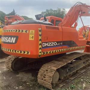 Pelle sur chenilles Doosan DH220LC-7 d'occasion de haute qualité, composants d'engrenage de moteur à noyau performant, prix bon marché à vendre - Product Image 5