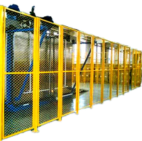 Clôture de Sécurité Haute Performance pour Atelier, en Fil d'Acier à Faible Teneur en Carbone, Soudée sur Mesure, Garde-corps Métallique d'Isolation, Séparation de Zones Industrielles, Antirouille