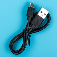 Accessoires pour téléphones mobiles, câble de charge rapide Micro USB rond noir et blanc de 30 cm pour Android