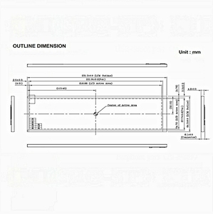 8.8 inch 1920x480 16.7M màu sắc màn hình LCD với LCD Board điều khiển MCU - Product Image 6
