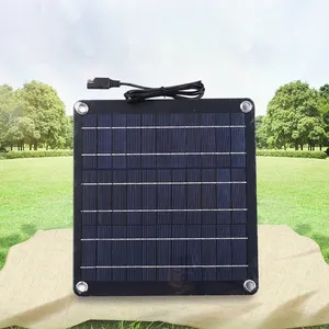Outdoor 10W18V Semi-Flexible Solar Panels Soft Roof With Photovoltaic Electric Vehicle Charging Rv Solar Panel Manufacturer