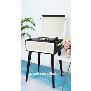 Máy hát với 4 chân phong cách nhà máy cung cấp giá tốt nhất tuyệt vời chất lượng âm thanh bàn xoay ghi người chơi vinyl ghi máy nghe nhạc - Product Image 4