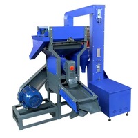 Machine à décortiquer le riz commerciale 6N70 à haute efficacité avec élévateur, tamis vibrant et processeur de son fine.