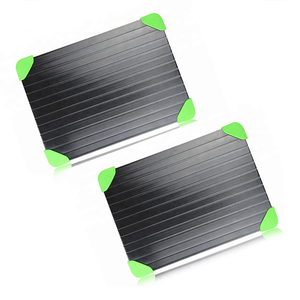 Bandeja Descongeladora Portátil de Aluminio Personalizada para Alimentos Congelados con Bandeja de Goteo, Descongelación Rápida, Descongelador de Carne Reutilizable - Product Image 2