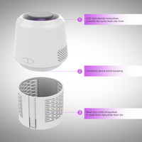 Draagbare Fly Killer Zapper Elektrische Usb Oplaadbare Bug Zapper Indoor Led Muggenmoordenaar Lamp