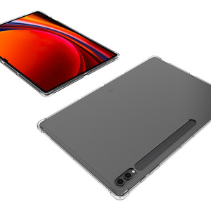 Cover trasparente trasparente per <span class=keywords><strong>Tablet</strong></span> flessibile antiurto per <span class=keywords><strong>Samsung</strong></span> <span class=keywords><strong>Tab</strong></span> S9 Plus S9 FE Plus S10 FE Plus materiale resistente in TPU - Product Image 5