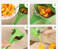 Extracteur de jus manuel pour oranges et citrons, presse-agrumes de voyage, mixeur-presse-agrumes populaire