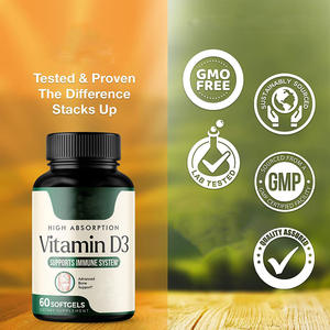 <span class=keywords><strong>Capsule</strong></span> di Vitamina D OEM di Alta Qualità, Integratore Alimentare in <span class=keywords><strong>Capsule</strong></span> Softgel di Vitamina <span class=keywords><strong>D3</strong></span> - Product Image 2