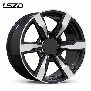 ล้อแม็กซ์ LSZD 17 18 20 นิ้ว 6x139.7 สีดำขัดเงา สำหรับ<span class=keywords><strong>รถ</strong></span>ยนต์โตโยต้า ไฮลักซ์ ทาโคมา ปราโด ฟอร์ด เรนเจอร์ มิตซูบิชิ แอล200 ไทรทัน - Product Image 3