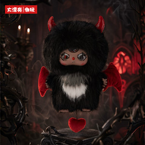Bambola di Peluche Originale Baby Three Angel Devil 400% Edizione Limitata, Trendy Play Blind Box, Ornamento da Collezione Fatto a Mano per Scrivania, Regalo - Product Image 3