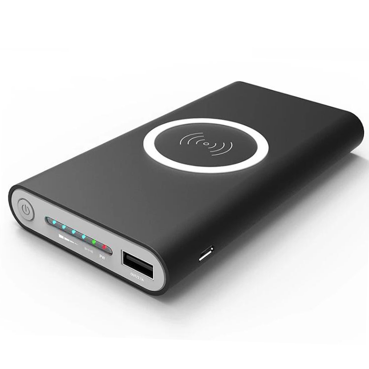 Шэньчжэнь Пользовательский логотип быстрое зарядное устройство USB беспроводное мобильное зарядное устройство 10000mAh