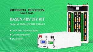 Basen 48V 280Ah 16SサーバーラックDIYキット空Lifepo4バッテリーボックス家庭用エネルギー貯蔵システムAkku Diyケース付き - Product Image 5
