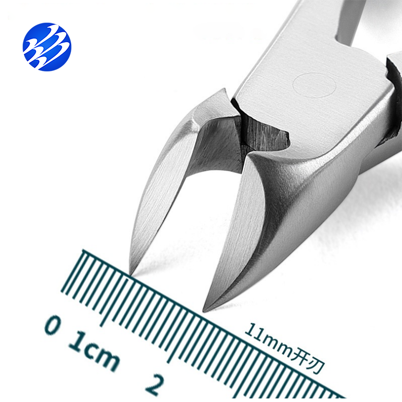 Главная Салон из нержавеющей стали для маникюра и педикюра, инструмент для удаления кутикулы Триммер Подиатрия вросшие ногти кусачки для ногтей