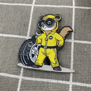 High Quality Custom Racing Driver Woven Cloth Badges Patches Iron On Woven Patch Woven Patch For Clothes