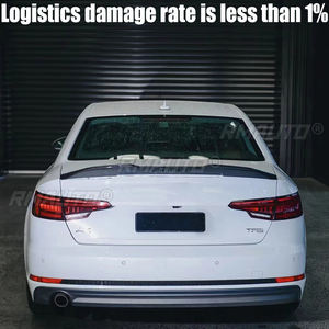 Alerón Trasero de Alta Calidad para Audi A4 B9 2017 2018 2019 2020 2021 2022, Plástico ABS Color Imprimado, Estilo Deportivo - Product Image 2