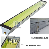Luminaires LED Tri-Proof étanches IP65 en aluminium et acier inoxydable de haute qualité, 120 cm, 60 cm, pour montage en surface, tube T8