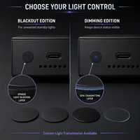 Bloqueurs de lumière LED thermoréactifs pour appareils électroniques, révèle la couleur au toucher, bloquent les reflets dérangeants, sans résidus, équipement de bureau pour le gaming.