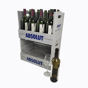 Caisses de rangement <span class=keywords><strong>en</strong></span> <span class=keywords><strong>bois</strong></span> de pin Conteneur de nidification rustique Peinture blanche Boîte de caisse <span class=keywords><strong>en</strong></span> <span class=keywords><strong>bois</strong></span> massif Présentoir à vin <span class=keywords><strong>en</strong></span> <span class=keywords><strong>bois</strong></span> - Product Image 5